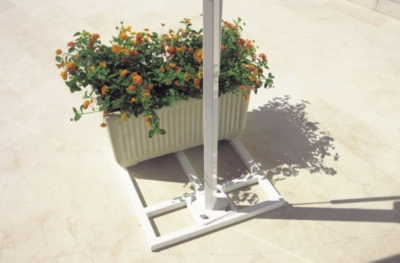 Socle simple avec jardinière po...